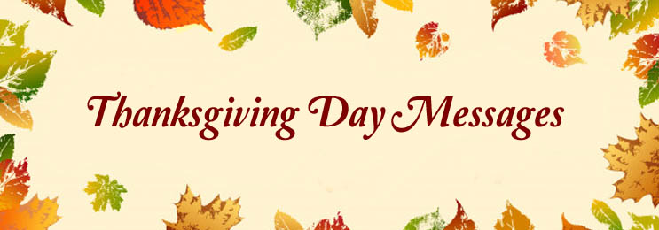 Happy thanksgiving day messages